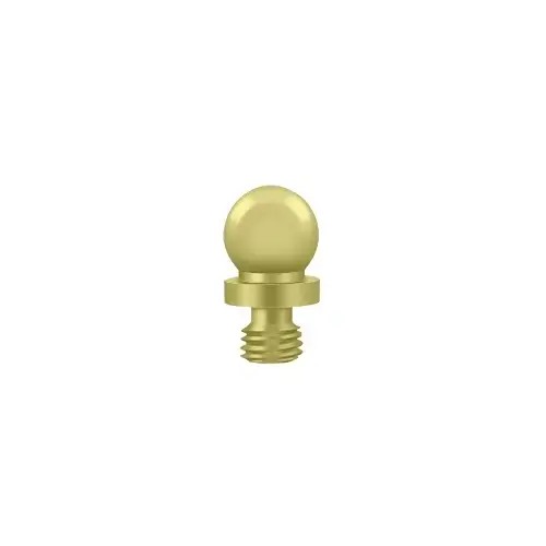 Deltana CHBT3-XCP10 5/16" Diameter Ball Tip Door Cabinet Hinge Polished Brass - pack of 10