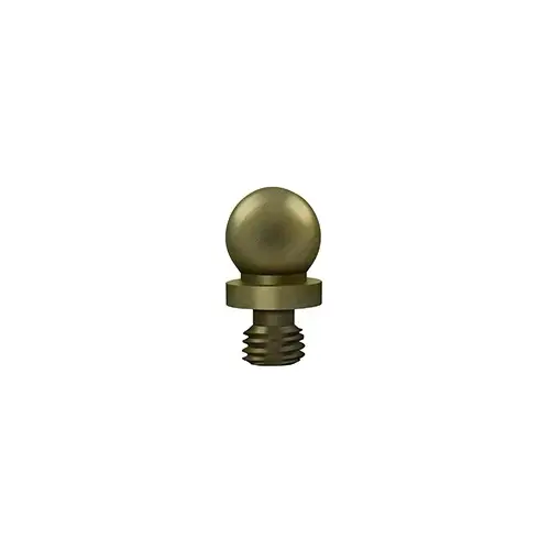 Deltana CHBT5-XCP10 5/16" Diameter Ball Tip Door Cabinet Hinge Antique Brass - pack of 10