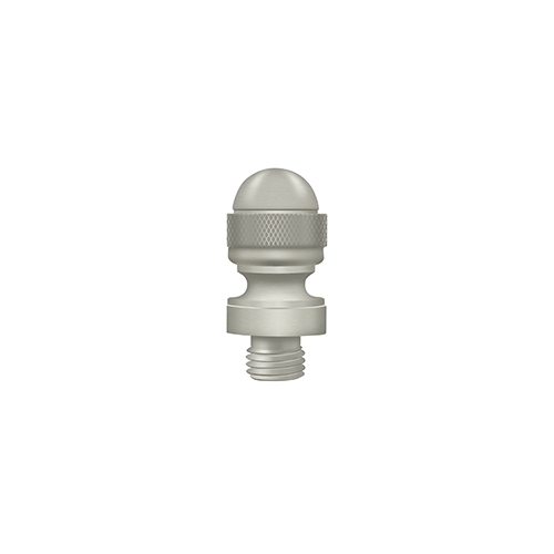 1/2" Diameter Acorn Tip Hinge Finials Satin Nickel - pack of 10