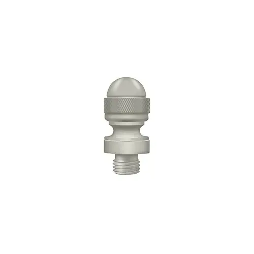 1/2" Diameter Acorn Tip Hinge Finials Satin Nickel