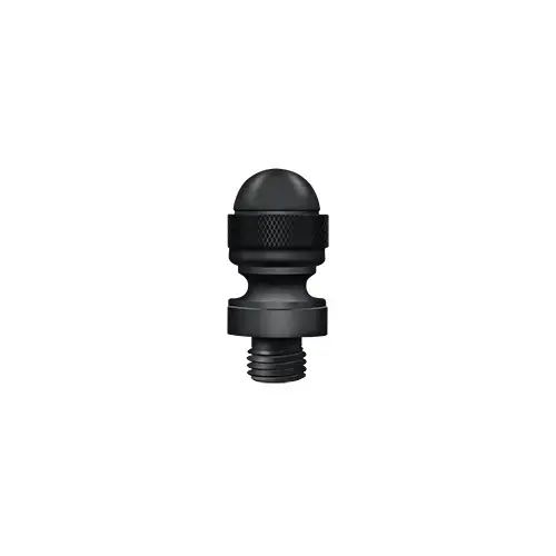 1/2" Diameter Acorn Tip Hinge Finials Paint Black - pack of 10