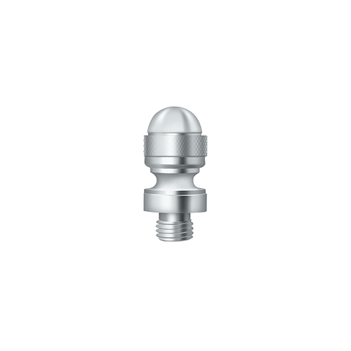 1/2" Diameter Acorn Tip Hinge Finials Polished Chrome