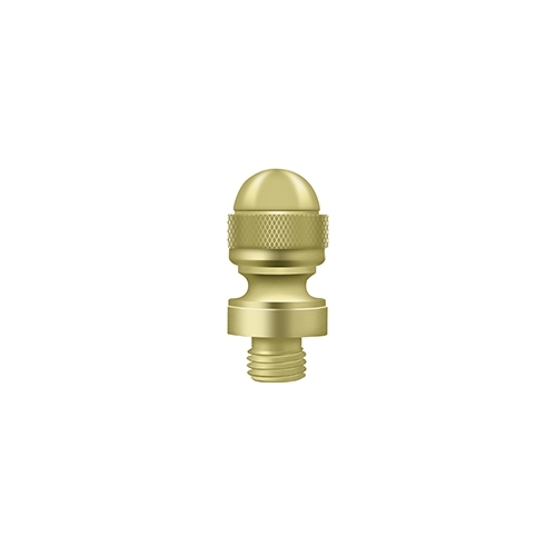 1/2" Diameter Acorn Tip Hinge Finials Polished Brass