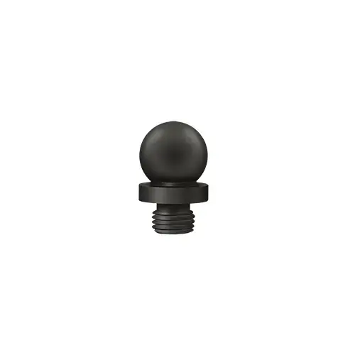 Deltana DSBT10B 1/2" Diameter Decorative Ball Tip Finial For Deltana Hinge Oil Rubbed Bronze