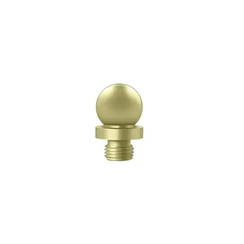 Deltana DSBT3-UNL 1/2" Diameter Decorative Ball Tip Finial For Deltana Hinge Unlaquered