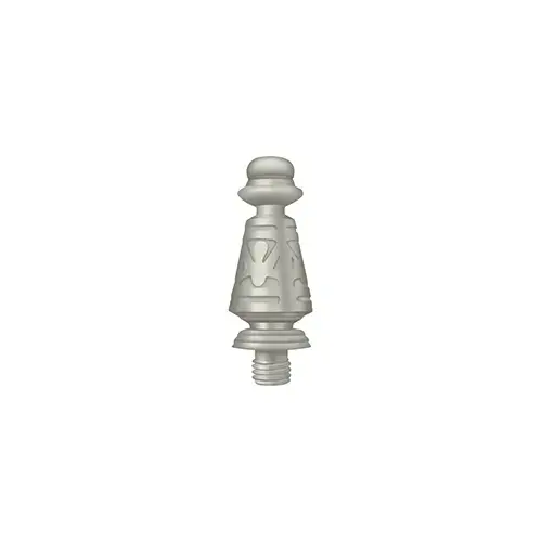 1-7/16" Height Decorative Ornate Finials For Hinge Satin Nickel