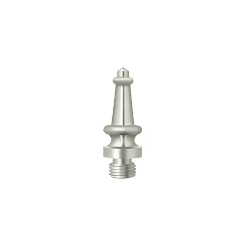 1-3/16" Height Steeple Tip Decorative Door Hinge Finials Polished Nickel