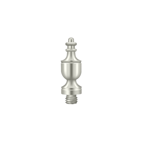1-3/8" Height Urn Tip Decorative Finials For Hinges Polished Nickel