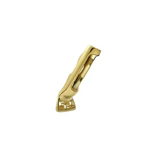 Flag Pole Holder, 3/4" Diameter Pole Polished Brass