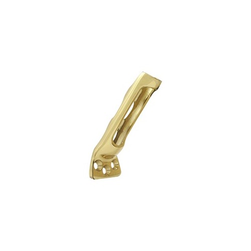 Flag Pole Holder, 3/4" Diameter Pole Polished Brass