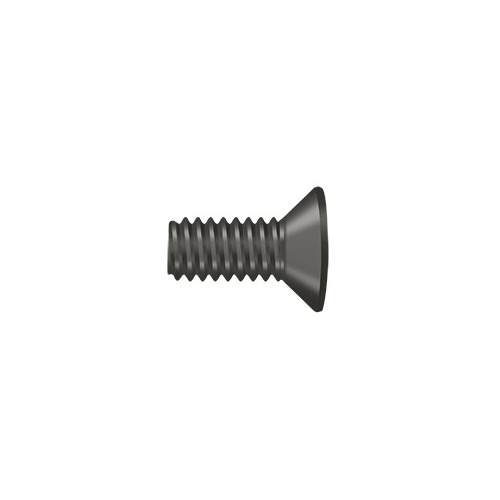 #12, 1/2" Length Flat Head Machine Screw Oil Rubbed Bronze