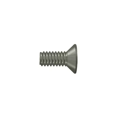 #12, 1/2" Length Flat Head Machine Screw Antique Nickel