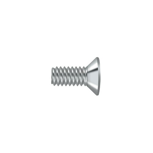 Machine Screw; Brass; #12 x 1/2"; Bright Chrome Finish