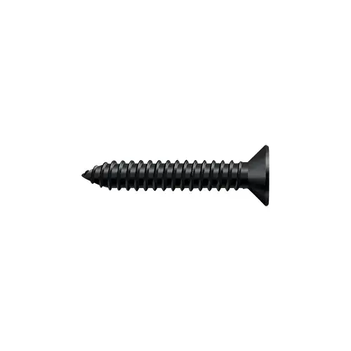 Wood Screw, SB, #14 x 1-1/4" in Paint Black