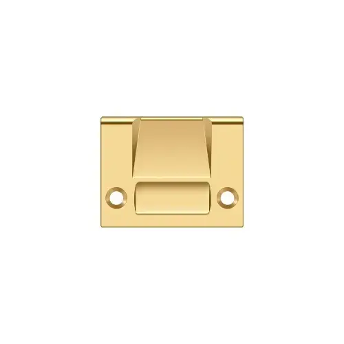 2-1/8" Height X 1-5/8" Width T-Strike Plate For RCA430 Lifetime Polished Brass