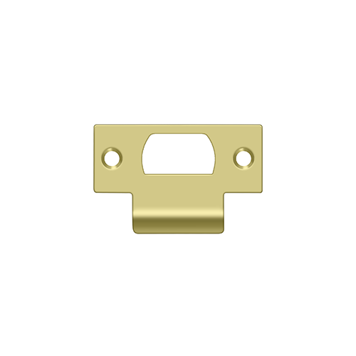 2-3/4" Height Tall T-Strike Plate For Commercial Lock Polished Brass