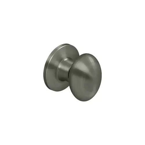 Egg Knob Dummy Antique Nickel