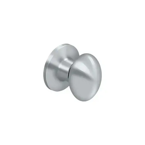 Egg Knob Trimkit Brushed Chrome