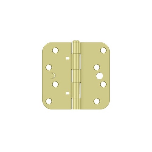 4"x4"x5/8" Radius Hinges, Security, TT, Steel