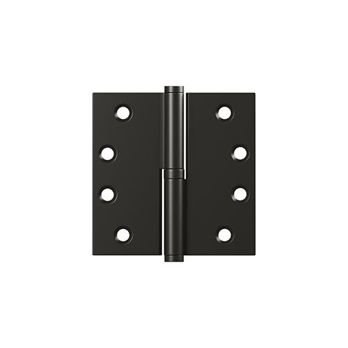 Left Hand 4" x 4" Square Lift-Off Hinge Oil Rubbed Bronze Finish