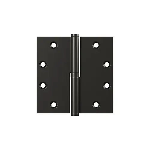 Left Hand 4-1/2" x 4-1/2" Square Lift-Off Hinge Oil Rubbed Bronze Finish