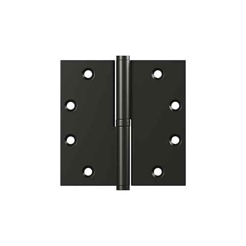 Right Hand 4-1/2" x 4-1/2" Square Lift-Off Hinge Oil Rubbed Bronze Finish