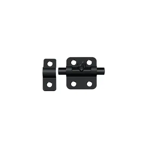 Deltana 2BBU19 2" Barrel Bolt in Paint Black