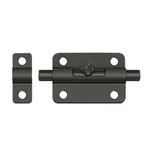 Deltana 3BBU10B 3" Barrel Bolt in Oil-rubbed Bronze