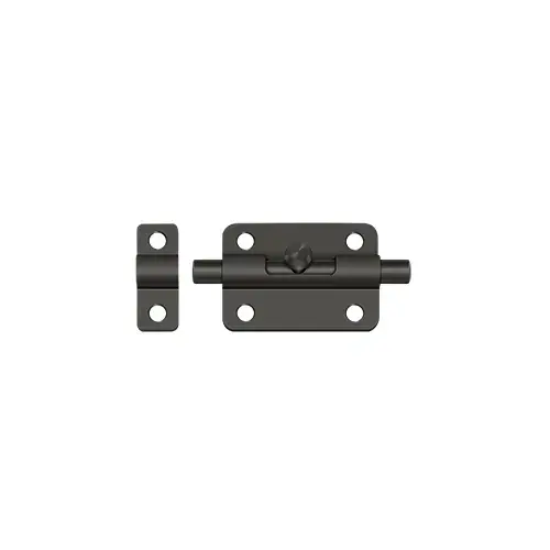 Deltana 3BBU10B 3" Barrel Bolt in Oil-rubbed Bronze