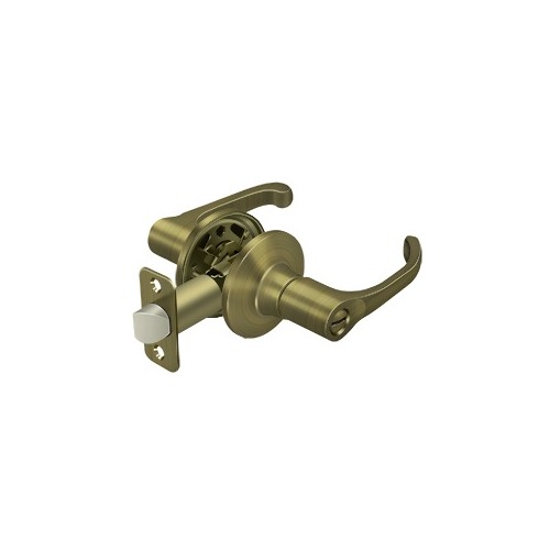 Manchester Lever Privacy Antique Brass