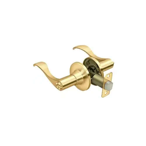 Savanna Lever Privacy Left Hand Polished Brass