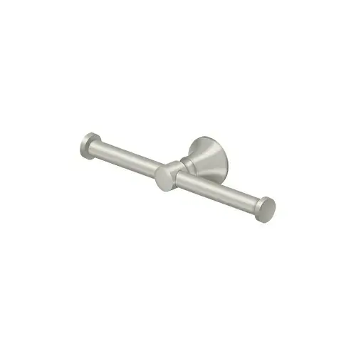 88-Series Contemporary Toilet Paper Roll Holder Double Satin Nickel