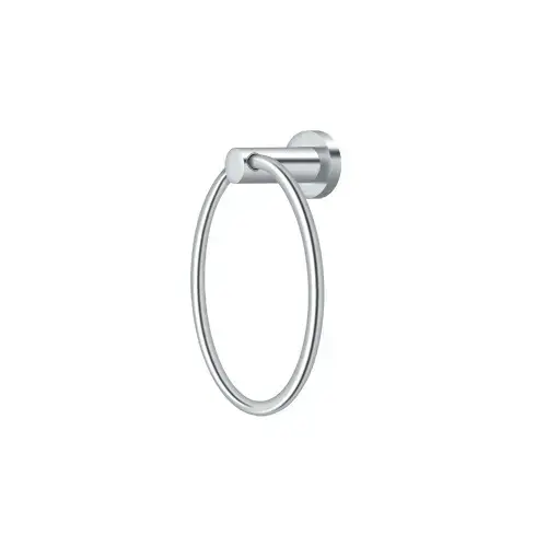 6" Diameter Nobe Series Towel Ring Chrome