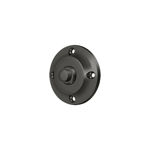 2-1/4" Diameter Round Contemporary Bell Button Oil Rubbed Bronze