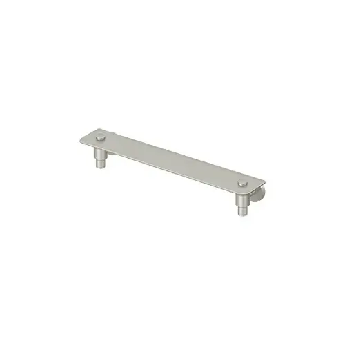 18" Length Sobe Series Contemporary Bathroom Shelf Satin Nickel