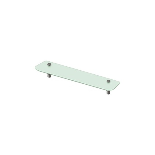 27-5/8" Frosted Glass Shelf BBS Series in Oil-rubbed Bronze