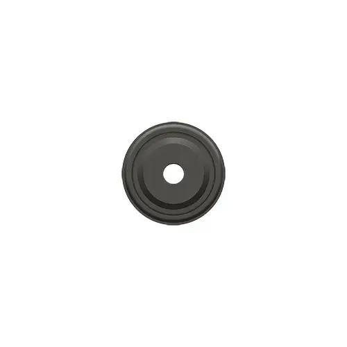 1" Diameter Round Backplate For Cabinet Knobs Oil Rubbed Bronze - pack of 10