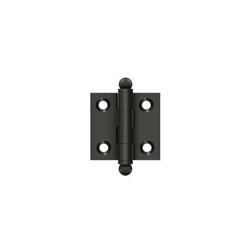 1-1/2" x 1-1/2" Hinge, w/ Ball Tips in Oil-rubbed Bronze Pair