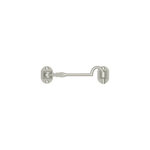 Deltana CHB4U15 4" Length British Style Cabin Hooks Satin Nickel