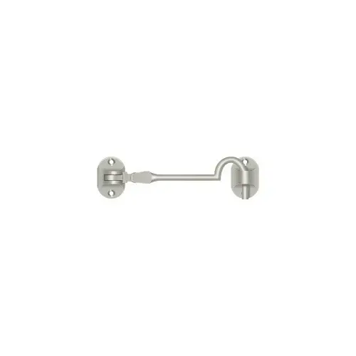 Deltana CHB4U15 Cabin Hooks, British Style, 4" in Brushed Nickel