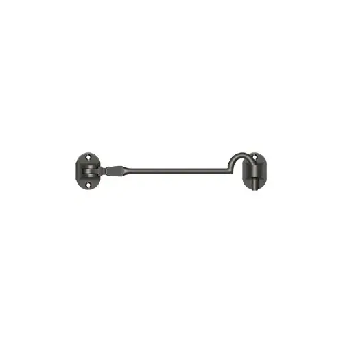 Deltana CHB6U10B Cabin Hooks, British Style, 6" in Oil-rubbed Bronze