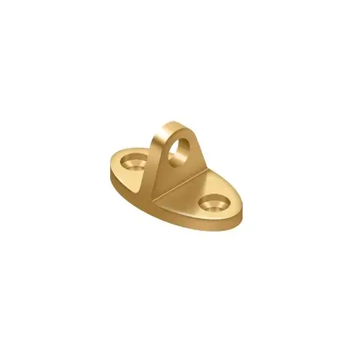 Deltana CHE4CR003 Cabin Hook Eye for Contemporary in PVD Polished Brass