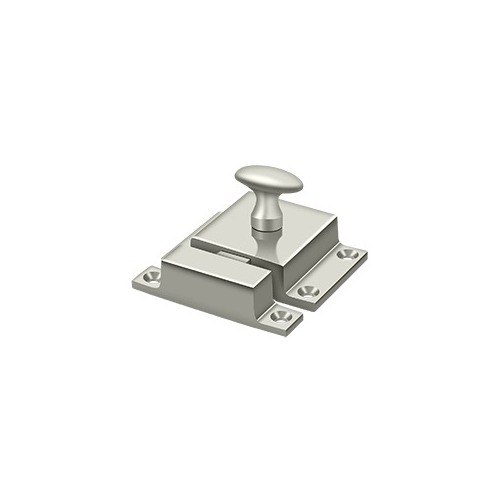 2-5/16" Length X 1-9/16" Width Cabinet Safety Lock Large Polished Nickel