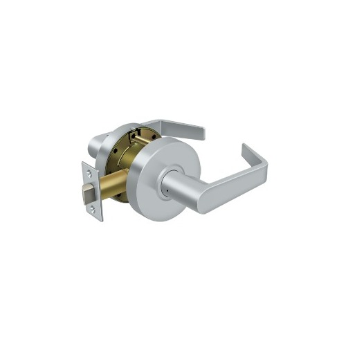 Deltana CL501EVC-26D Commercial Passage Standard Grade 2 Clarendon Lever Lockset Brushed Chrome Finish