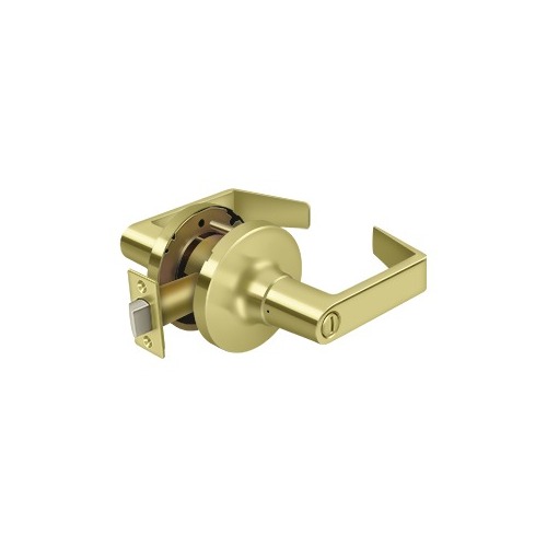 Deltana CL502FLC-3 Clarendon Pro Series Grade 1 Commercial Leverset Privacy W/CYL Polished Brass