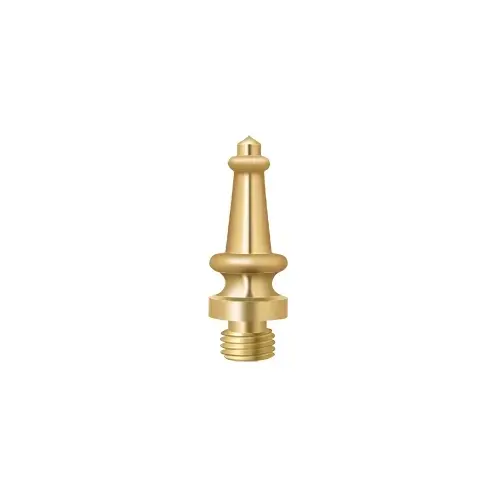 1-3/16" Height Steeple Tip Decorative Door Hinge Finials Lifetime Brass - pack of 10