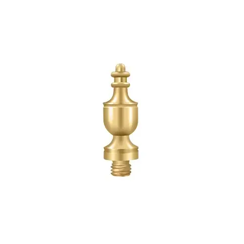 1-3/8" Height Urn Tip Decorative Finials For Hinges Lifetime Brass