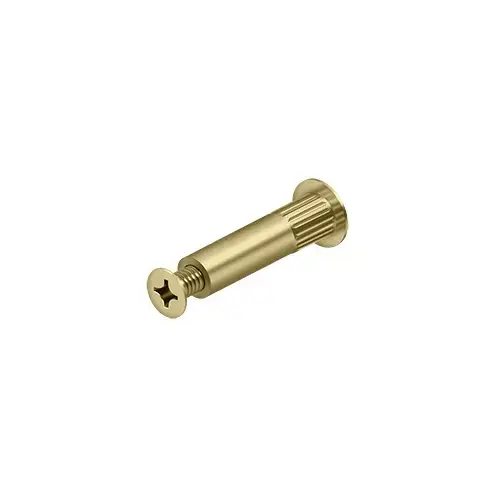 Steel Sex Bolts, Gold Finish, 1-7/8" Long, #12 x 24mm, Pack of 4, Ideal for DC4041