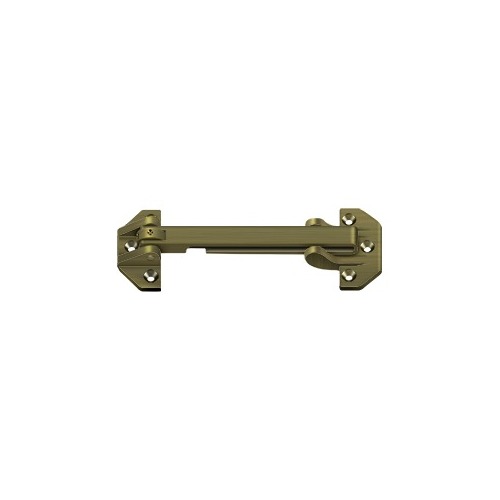 6-3/4" Door Guard in Antique Brass