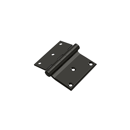 3" x 3-1/2" Half Surface Hinge in Oil-rubbed Bronze Pair